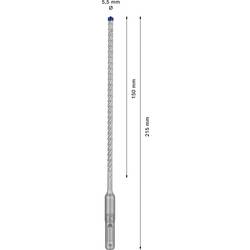 Bosch Accessories EXPERT SDS plus-7X 2608900067 příklepový vrták 1 ks 5.5 mm Celková délka 215 mm SDS plus 1 ks