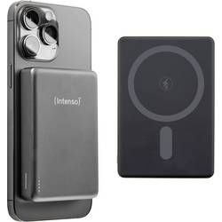 Intenso Intenso Power Bank MW10000 grey powerbanka Li-Pol, 10000 mAh, Dodávka energie, USB-C®, šedá, Indikátor stavu