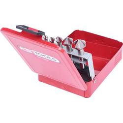 KS Tools 336.0406 336.0406 Kuželový a odhrotovací záhlubník 6.3 mm, 8.3 mm, 10.4 mm, 12.4 mm, 16.5 mm, 20.5 mm HSS válcová stopka 1 ks