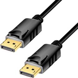 LogiLink DisplayPort AV kabel [1x DisplayPort - 1x DisplayPort] 1 m černá