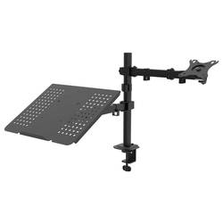 Akyga AK-MB-04 držák na stůl pro monitor 2 Displej: (s) 81,3 cm (32) černá naklápěcí, otočný, nakláněcí