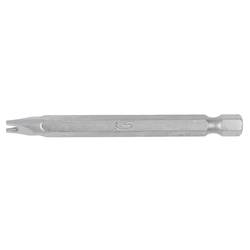 KS Tools 911.7812 9117812 plochý bit s drážkou Pohon (šroubovák): 1/4 (6,3 mm) Typ zakončení: Spanner (se 2 otvory) 12 mm 75 mm
