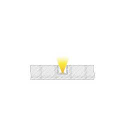 Deko Light 970125 AU-02-10 U profil hliník (d x š x v) 2000 x 16 x 15 mm 2 m