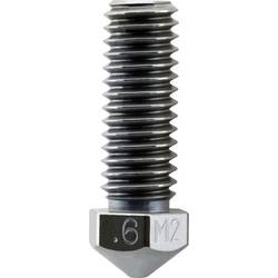 Micro-Swiss tryska pro 3D tiskárnu 0.6mm M2 Hardened High Speed Steel High Flow 1.75mm Nozzle M2502-06