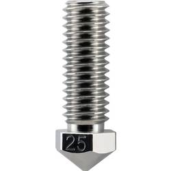Micro-Swiss tryska pro 3D tiskárnu 0.25mm Plated Wear Resistant High Flow Volcano Compatible 1.75mm Nozzles M2555-025