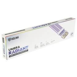 Kolink UR-2PCIE-ARG napájecí kabel bílá, transparentní, RGB 31 cm