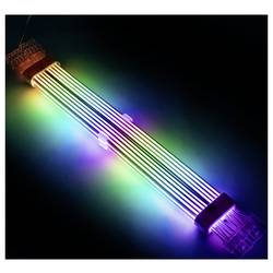 Kolink UR-2PCIE-ARG napájecí kabel bílá, transparentní, RGB 31 cm