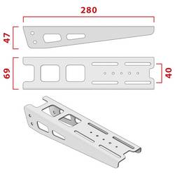 Virpil Controls MongoosT-50 Throttle Adaptér na stůl PC černá
