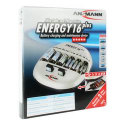 Ansmann Energy 16 plus nabíječka akumulátorů NiCd, NiMH AAA, AA, malé mono, velké mono, 9 V