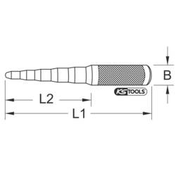 KS Tools 130.2032 stupňovitý klíč