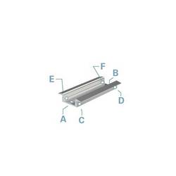 Deko Light 975008 ET-01-08 T profil hliník (d x š x v) 3000 x 23 x 7 mm 3 m