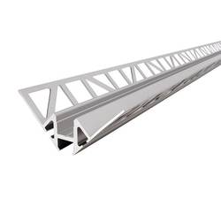 Deko Light 975344 EV-01-08 Dlaždicový profil hliník (š x v x h) 43 x 43 x 3000 mm 3 m