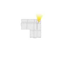 Deko Light 975391 EA-03-12 Dlaždicový profil hliník (š x v x h) 14 x 36 x 3000 mm 3 m