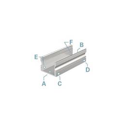 Deko Light 970161 AU-02-15 U profil hliník (d x š x v) 2000 x 21 x 15 mm 2 m