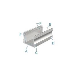 Deko Light 970201 AU-02-20 U profil hliník (d x š x v) 2000 x 21.70 x 20 mm 2 m