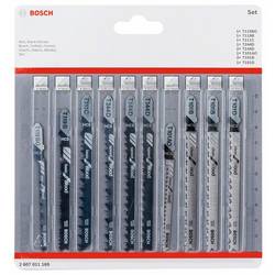 Bosch Accessories 2607011169 Sada pilových listů do nožové pilky Wood, 10 ks 10 ks