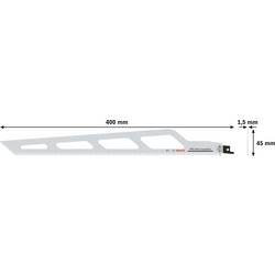 Bosch 2608635529 Plátek šalové pily Délka řezacího listu 400 mm 1 ks