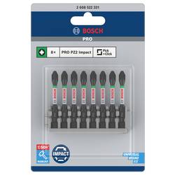 Bosch Accessories 2608522331 2608522331 křížový bit Pohon (šroubovák): 1/4 (6,3 mm) Typ zakončení: křížový PZ PZ 2 50 mm