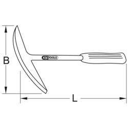 KS Tools 963.9611 Ruční špičák 420 mm 1500 Hmotnost hlavy 1500 g