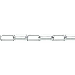 dörner + helmer 171834G řetěz z kruhové oceli stříbrná ocel galvanizováno zinkem 30 m