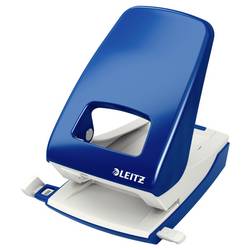 Leitz 51380035 spisová děrovačka New NeXXt modrá max. formát nastavení: DIN A4 40 listů (80 g/m²)