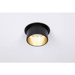 Paulmann 93378 LED vestavné svítidlo, LED, pevně vestavěné LED, 6 W, černá (matná), zlatá