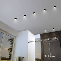 Paulmann 93378 LED vestavné svítidlo, LED, pevně vestavěné LED, 6 W, černá (matná), zlatá