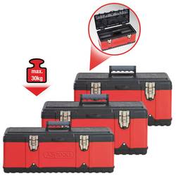 KS Tools 850.0360 box na nářadí, plast, ocelový plech, černočervená