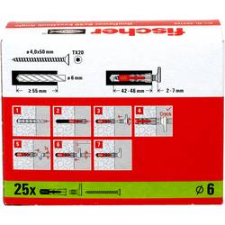 Fischer 564168 hmoždinka 25 ks