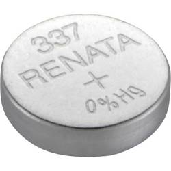 Renata knoflíkový článek 337 1.55 V 1 ks 8 mAh oxid stříbra