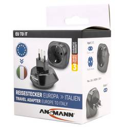 Ansmann 1250-0035 cestovní adaptér EU to IT