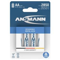 Ansmann Digital HR06 akumulátor AA, Ni-MH, 2650 mAh, 1.2 V, 4 ks