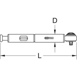KS Tools 5163280 momentový šroubovák