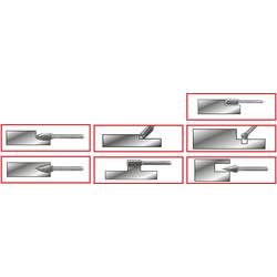 KS Tools 515.3210 frézovací kolík sada, tvrdokov, Ø hřídele 6 mm