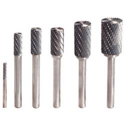 KS Tools 515.3233 frézovací kolík , tvrdokov, Válce s čelními zuby, Délka 65 mm, Vnější Ø 6 mm, Pracovní délka 42 mm, Ø hřídele 6.0 mm