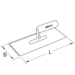 KS Tools 9639552 963.9552 Hladítko