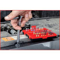 KS Tools 9183015 918.3015 sada bitů, vnější šestihran, 1/4