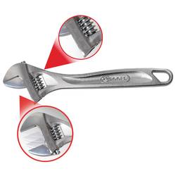KS Tools 577.0375 Rollgabelschlüssel 375mm Maulweite bis 43mm verchromt přestavitelný klíč Délka klíče (cm) (jen pro nadpis) 43 mm