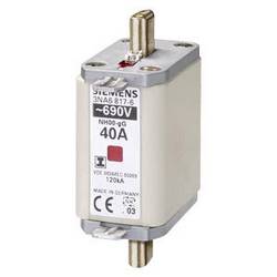 Siemens 3NA68206 sada pojistek s mechanickým ukazatelem zajištění Vhodné pro (pojistky) velikost pojistky 000 - 4 Velikost pojistky = 0 50 A 690 V 3 ks