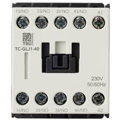 TRU COMPONENTS TC-GYJ1-40-230VAC pomocný stykač 4 spínací kontakty 230 V/AC 10 A 1 ks