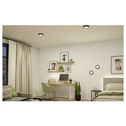 Paulmann Abia 71293 LED panel 9.5 W teplá bílá černá