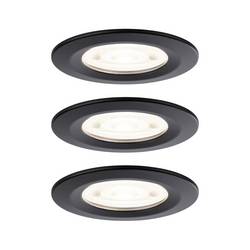 Paulmann 92311 Nova LED vestavné svítidlo, LED, GU10, 4.9 W, černá (matná)