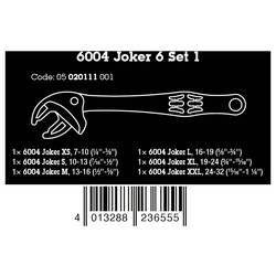 Wera 05020111001 6004 Joker 6 Set 1 Otevřený klíč