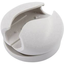 TRU COMPONENTS držák kabelu samolepicí 93013c1205 Průměr kabelového svazku (rozsah) 8 mm (max) bílá 5 ks