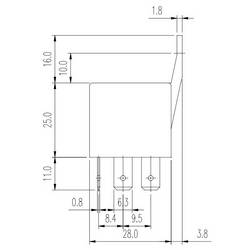 GoodSky GRL-S-112DF GRL-S-112DF relé motorového vozidla , 40 A