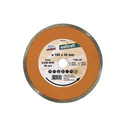 Wolfcraft 1651000 Standard-Ceramic diamantový řezný kotouč Průměr 180 mm Ø otvoru 30 mm obklady 1 ks