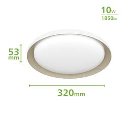 Philips 8720169301054 Pebblo LED stropní svítidlo LED pevně vestavěné LED 10 W bílá