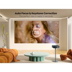Yaber projektor K2S Pro LCD 800 ANSI-Lumen 1920 x 1080 Full HD Integrované aplikace Smart System, Smart TV-Dongle, Full HD, Integrovaný reproduktor JBL, Wi-Fi,