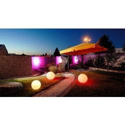 Deko Light 836931 Kugelleuchte 60 venkovní dekorativní osvětlení koule LED E27 bílá