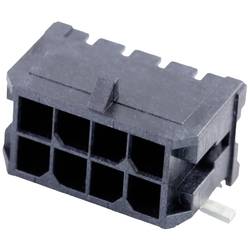 Molex vestavná pinová lišta (standardní) 8, rozteč 3.00 mm, 430450809, 1 ks Tape on Full reel